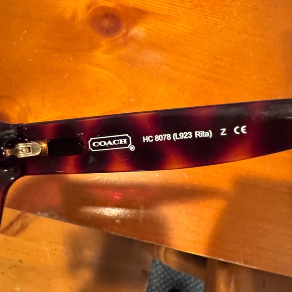 Coach Women's Sunglasses - Dark Brown - Picture 4 of 6